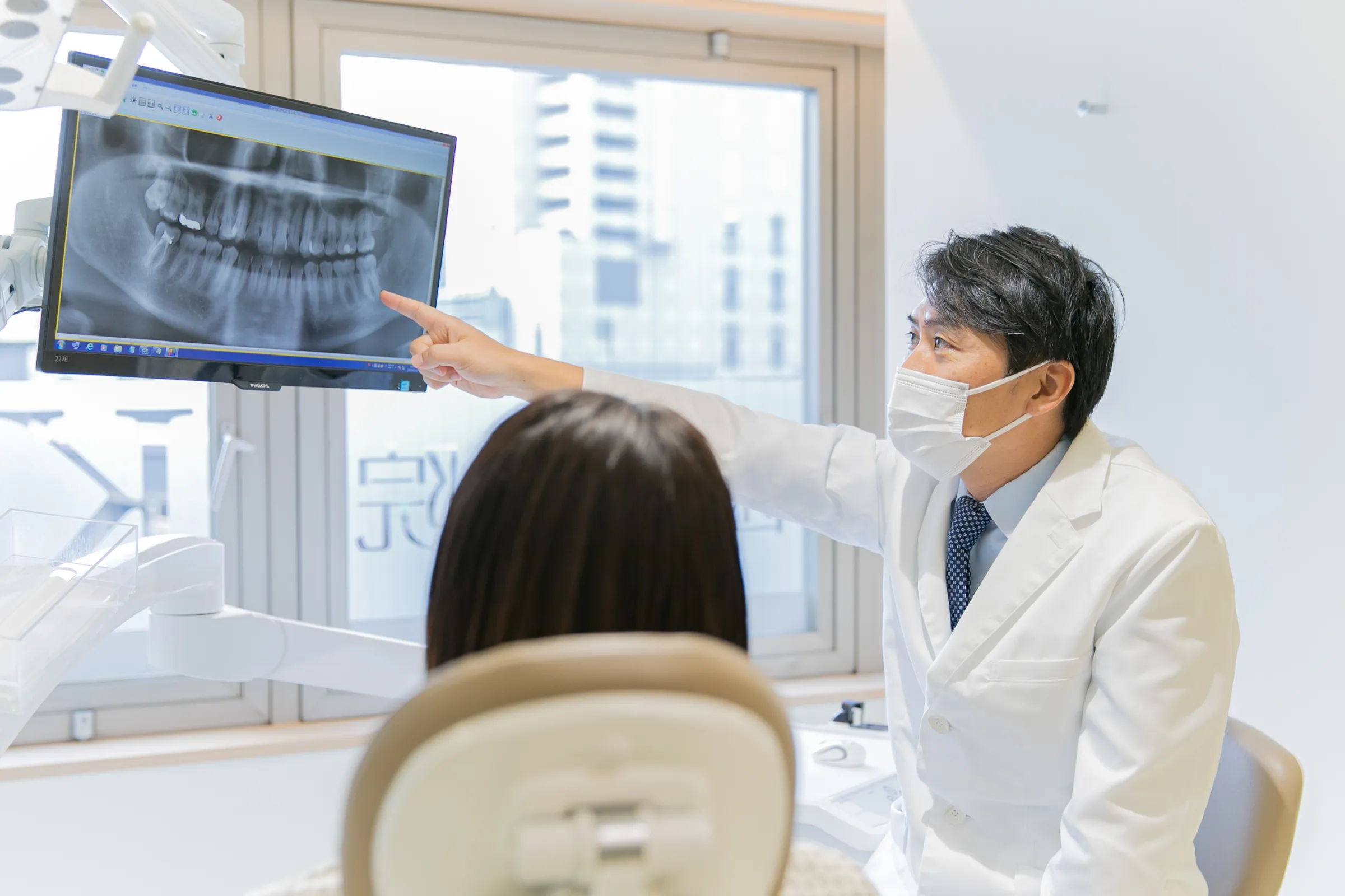 八王子にあるくろさわ歯科医院でのカウンセリング